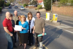 Eleanor Laing MP receives petition in Loughton Way